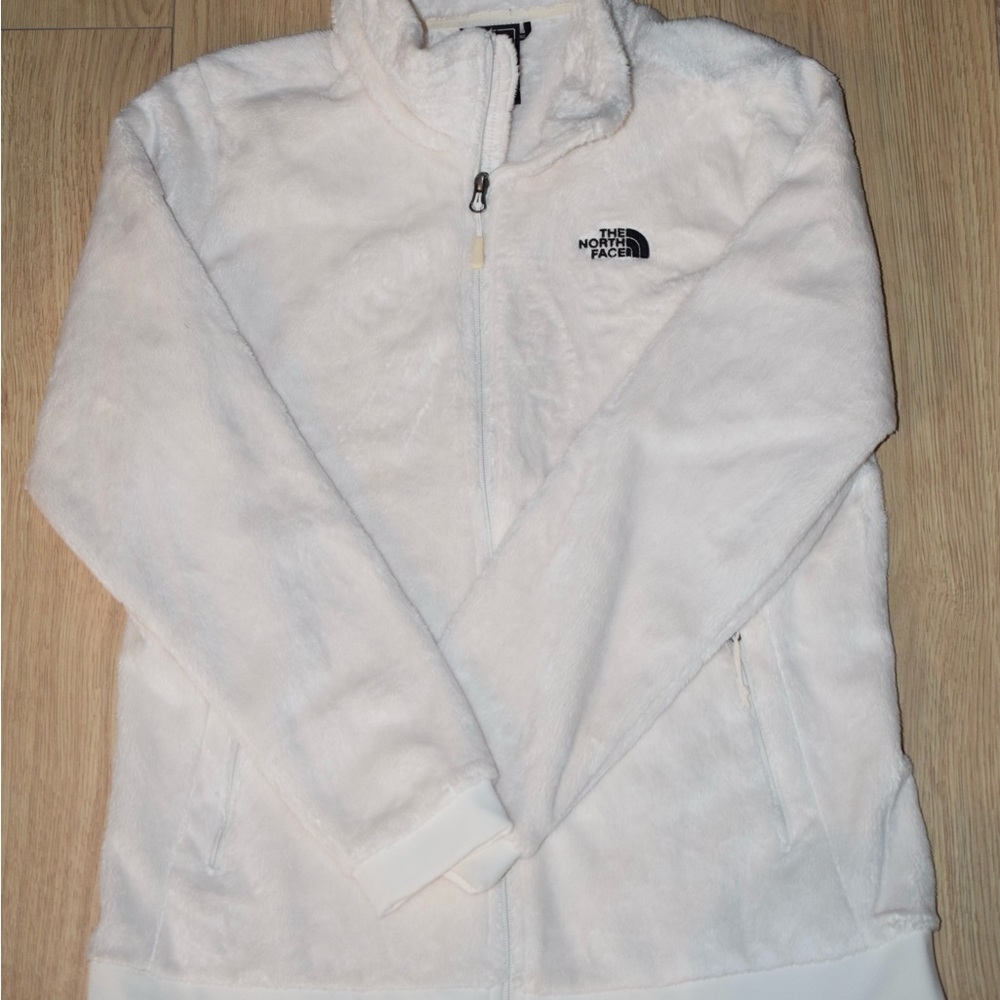 The North Face Womens Osito Jacket Fleece Off White XL